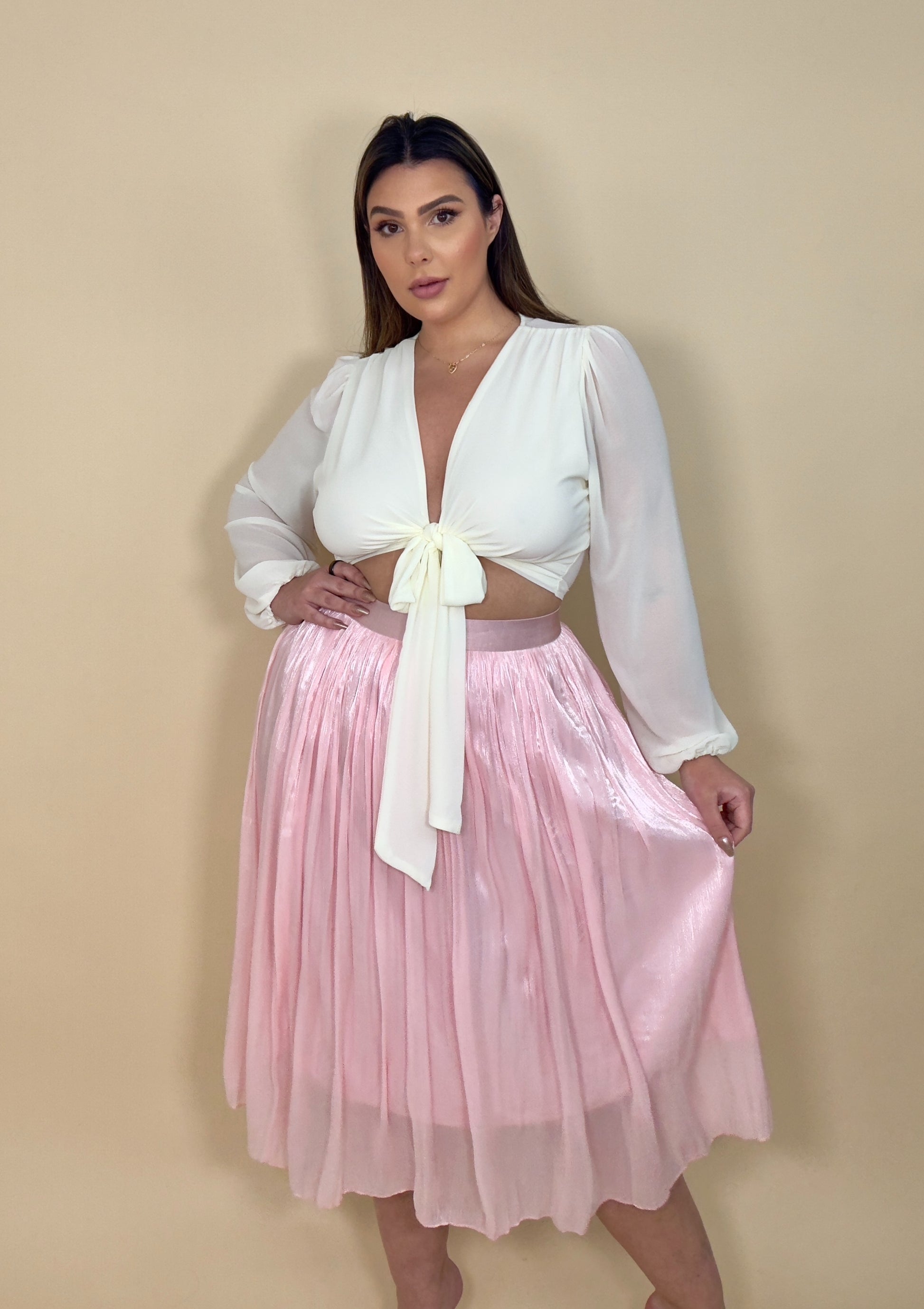 Shimmer Layered Skirt (3 colors)