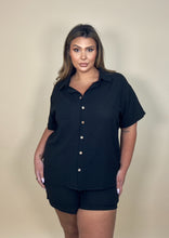 Load image into Gallery viewer, Button up Shorts Set (2 colors)
