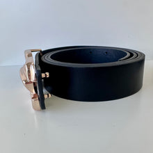 Load image into Gallery viewer, Chunky Gold Hardware Plus Size Belt
