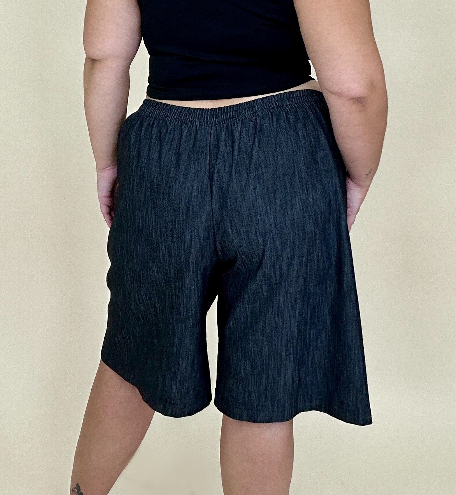 Long Baggy Grey Shorts size 1x
