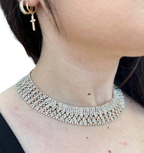 Load image into Gallery viewer, Tiny Diamond Choker Necklace (2 colors)
