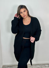 Load image into Gallery viewer, Long Soft Knit Sweater Cardigan (1x/2x)
