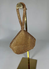 Load image into Gallery viewer, ‘Sophie’ Small Folded Gold Blinged Bag
