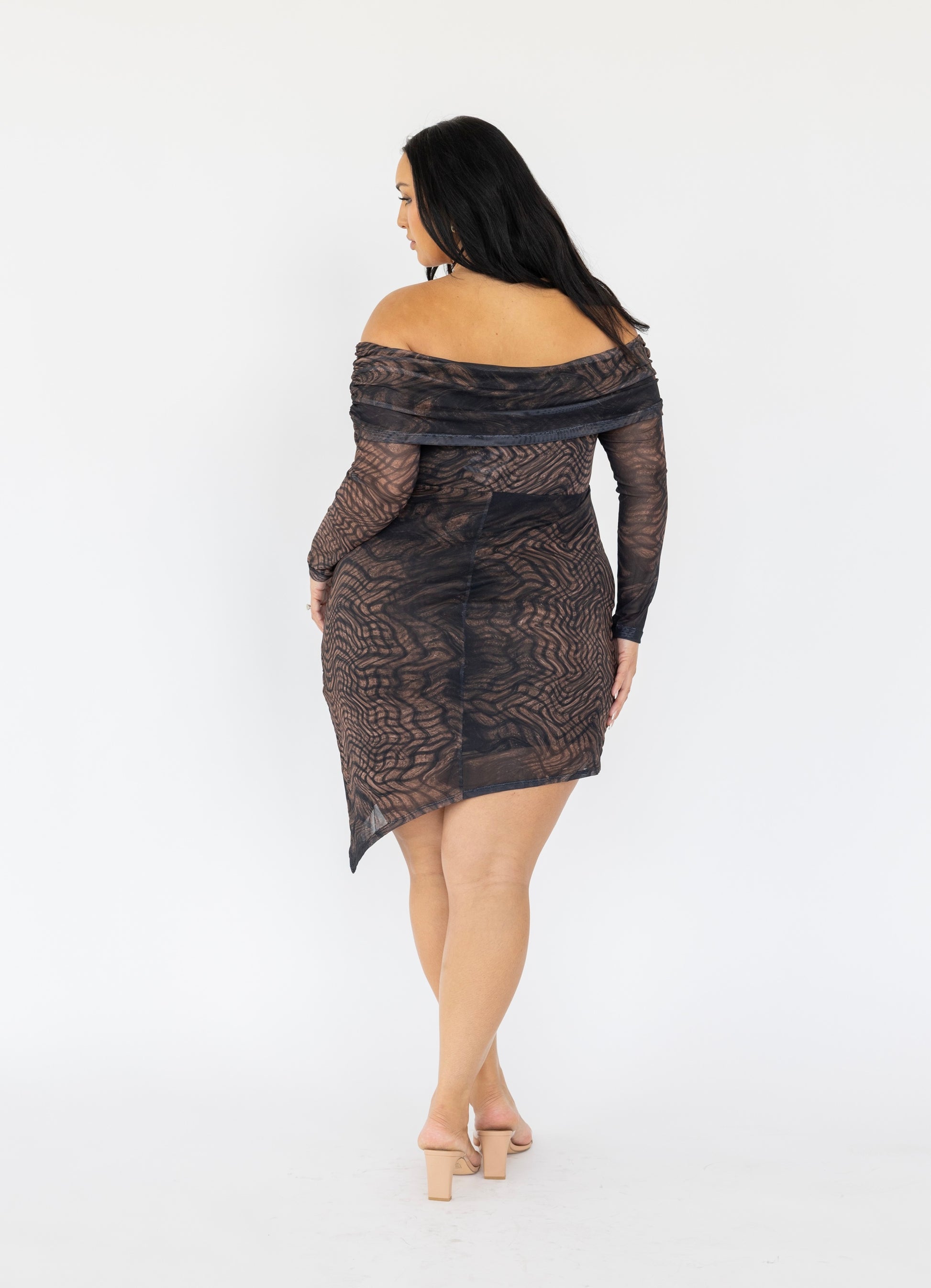“Ava” Asymmetrical Dress