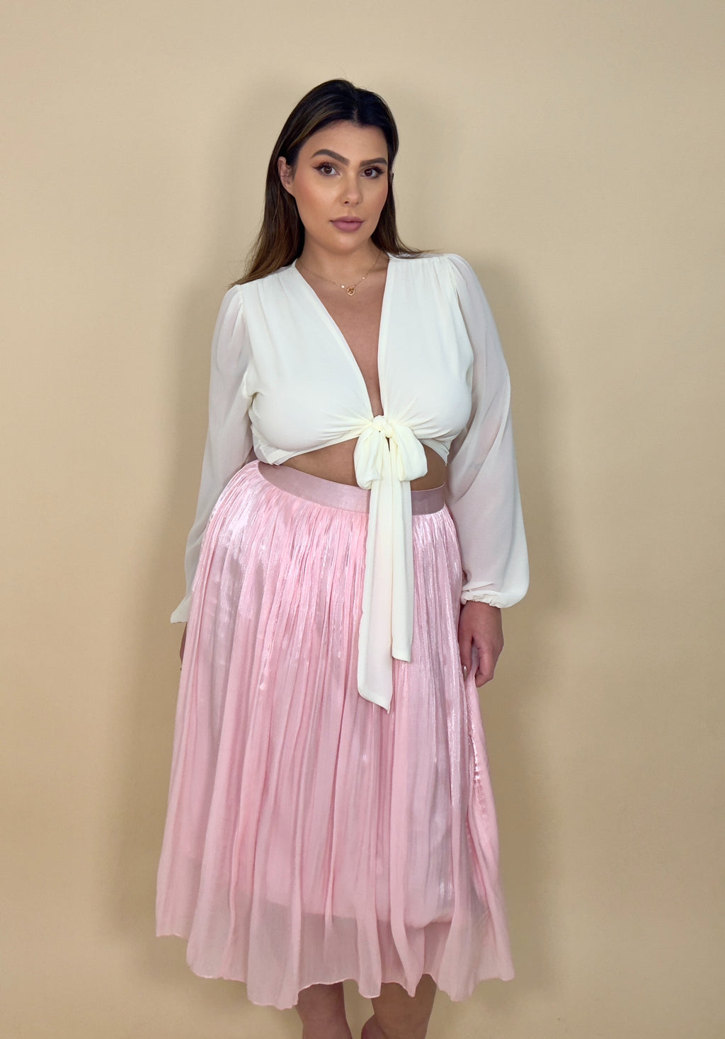Shimmer Layered Skirt (3 colors)