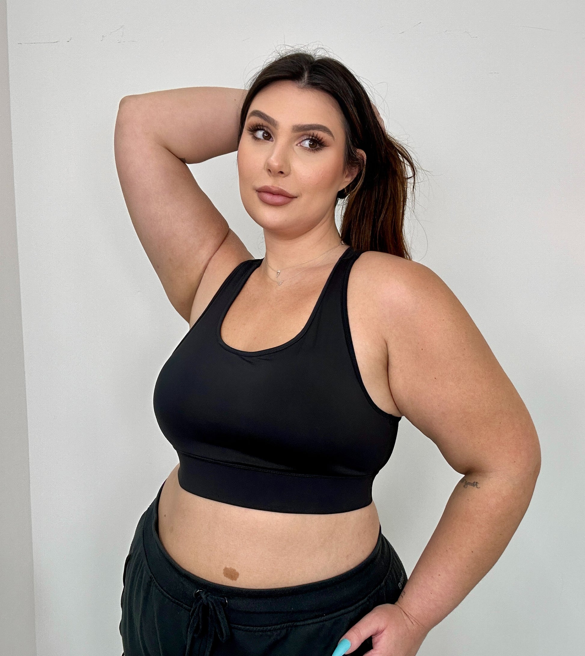 Racer Back Sports Bra Top (2 colors)