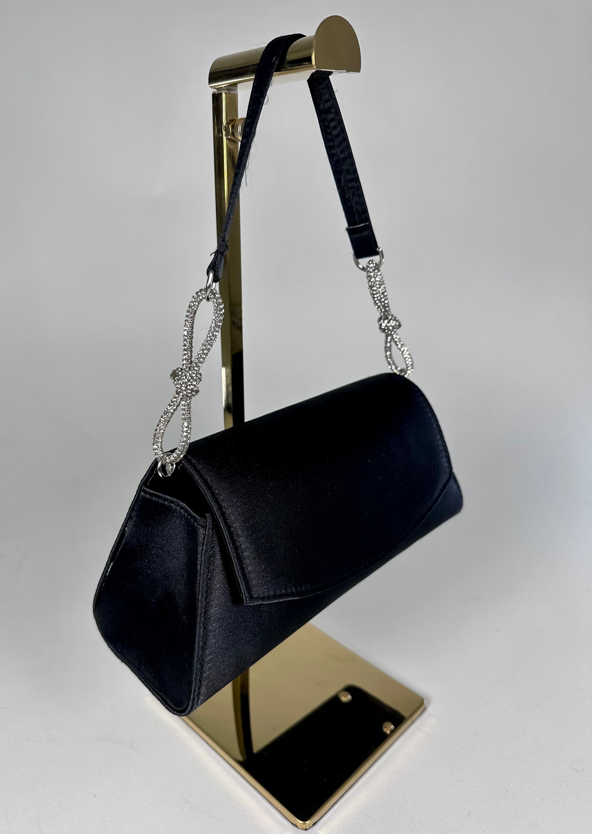 ‘Frankie’ Small Satin Envelope Bag