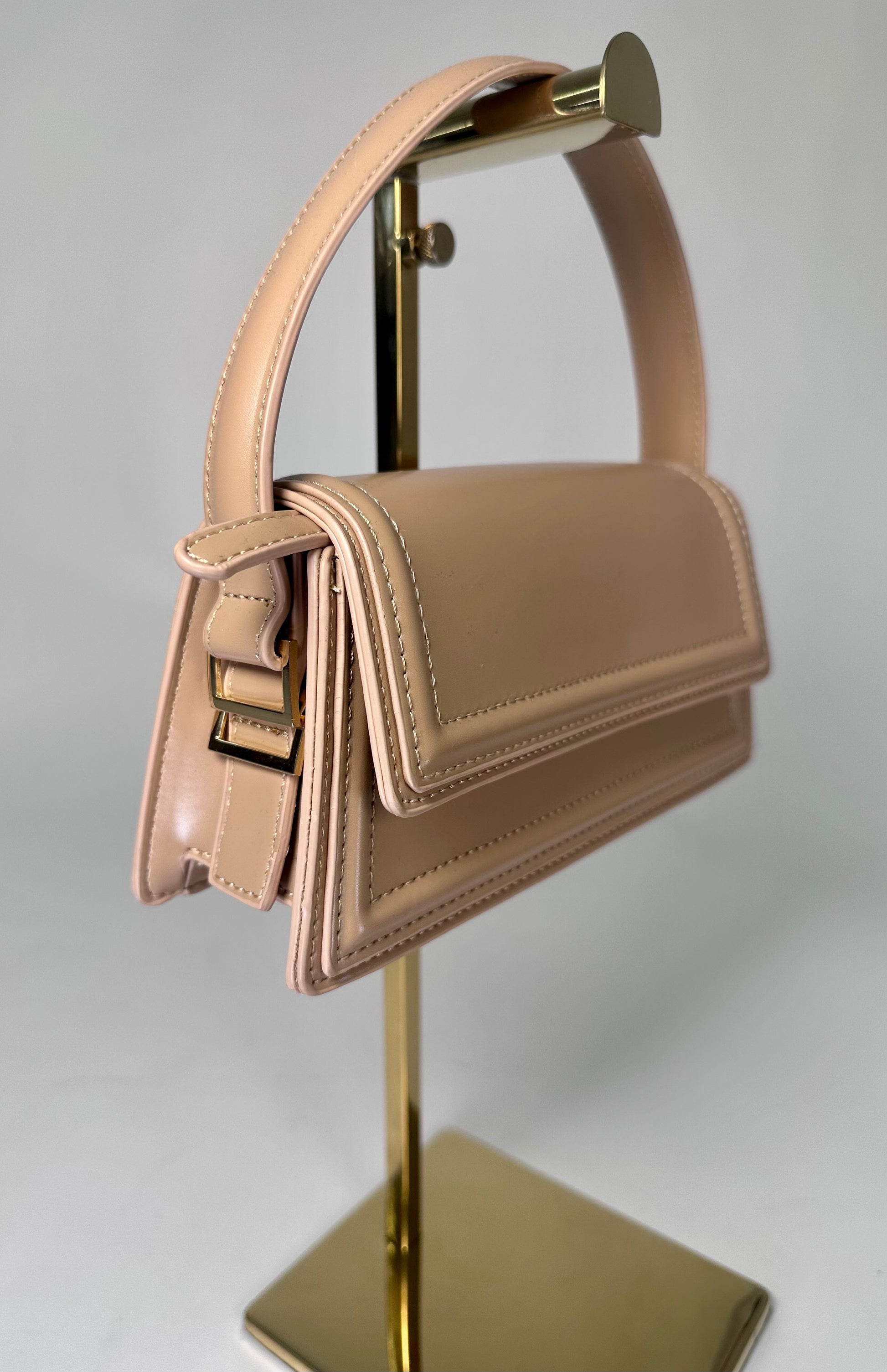 ‘Charlotte’ Small Beige Hand Bag