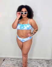 Load image into Gallery viewer, Cloudy Blue 2 Piece Bikini Swimsuit
