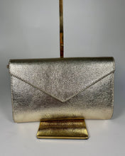 Load image into Gallery viewer, ‘Blake’ Metallic Envelope Clutch/Crossbody Bag (3 colors)
