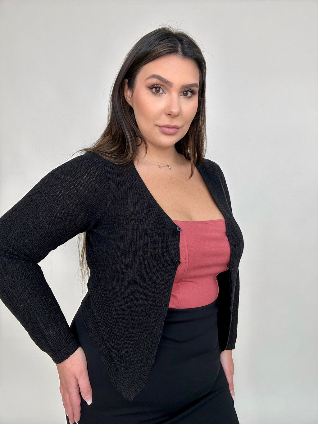 ‘Winnie’ Button Cardigan Top (2 colors)