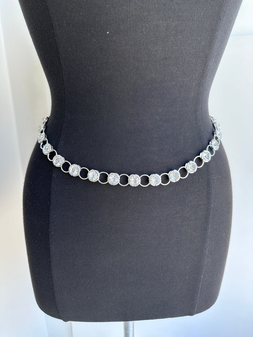 Diamond Circle Chain Belt