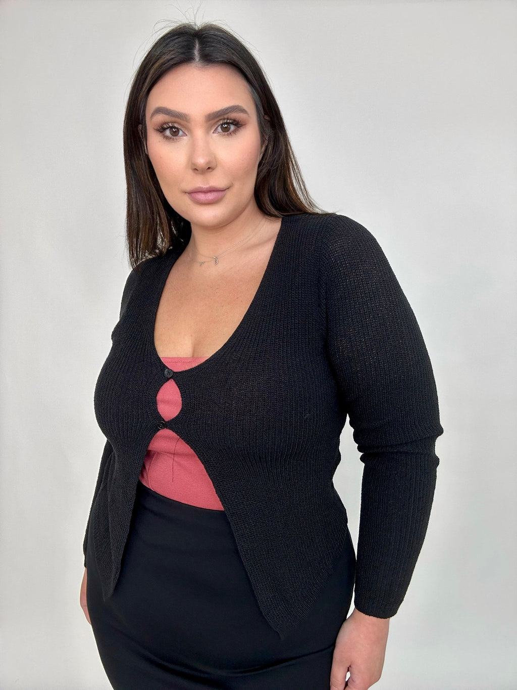 ‘Winnie’ Button Cardigan Top (2 colors)