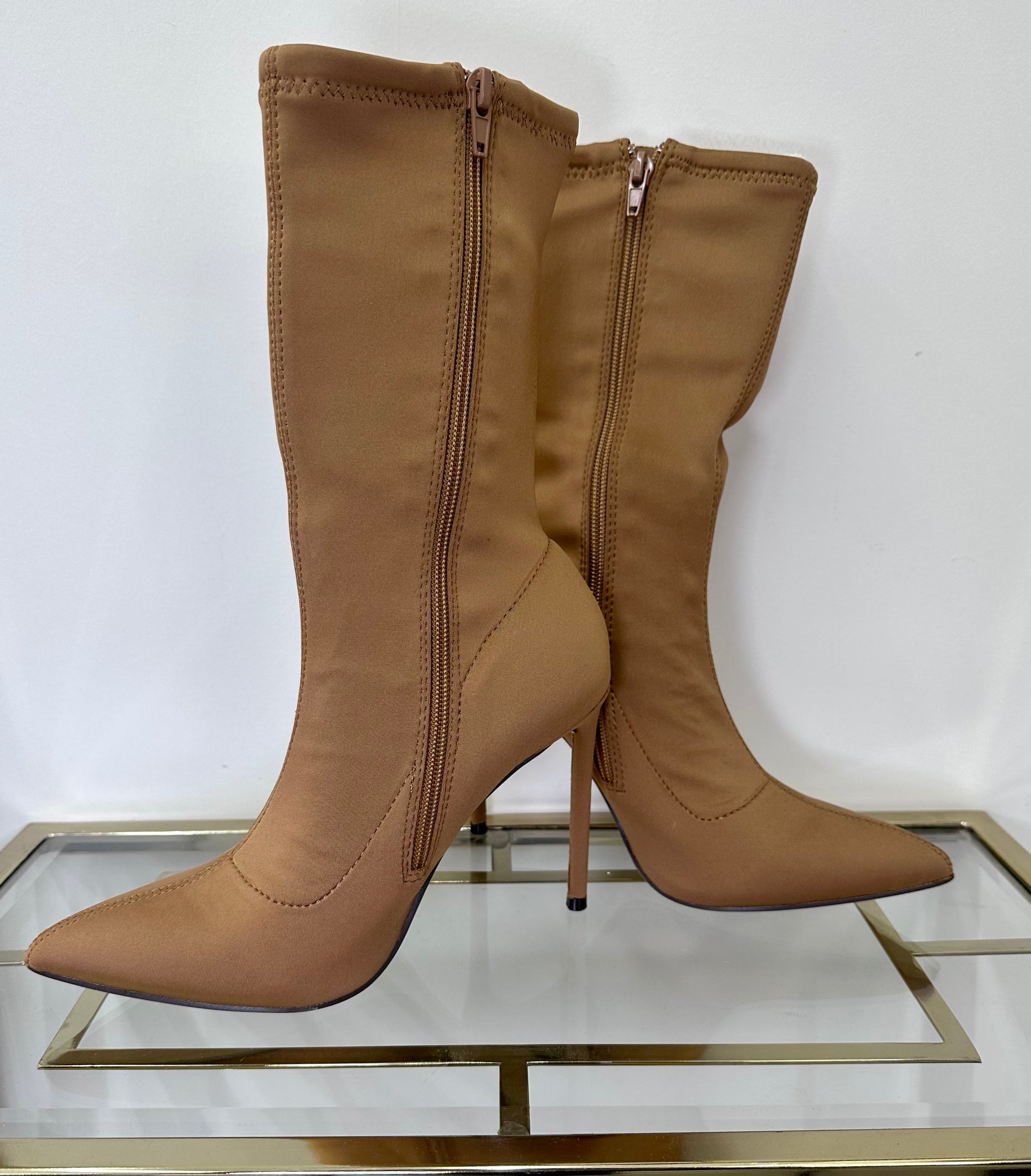 Stretch Ankle Boots (2 colors)
