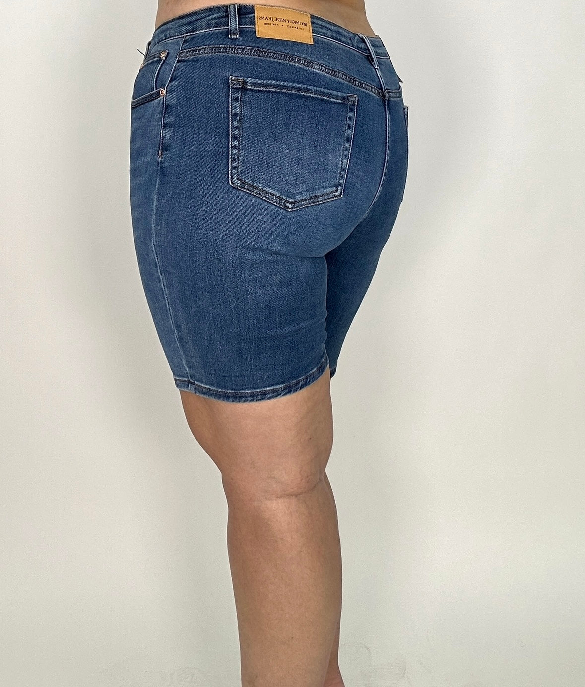 ‘Monkey Jean Shorts Medium Length
