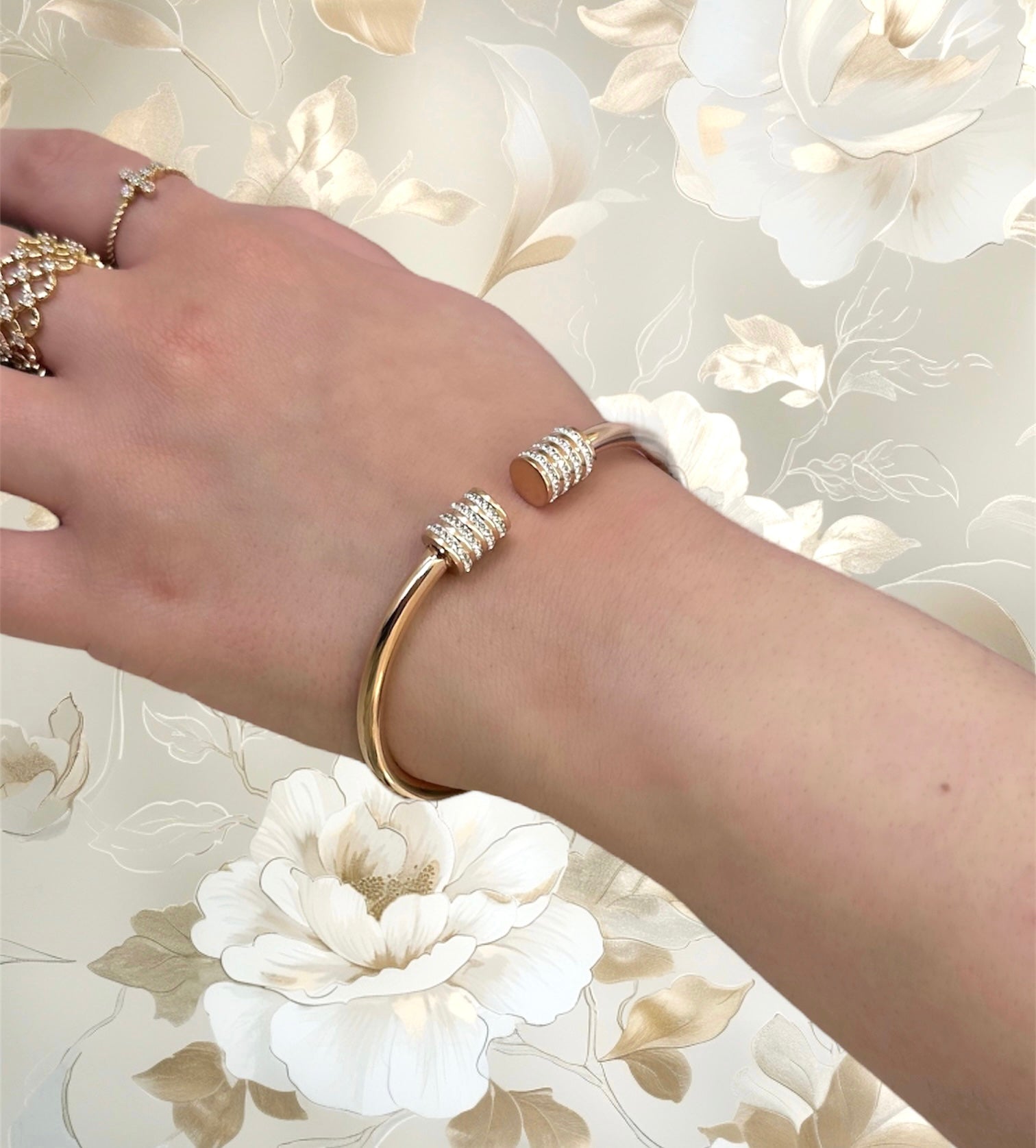 Rose Gold Split Bracelet