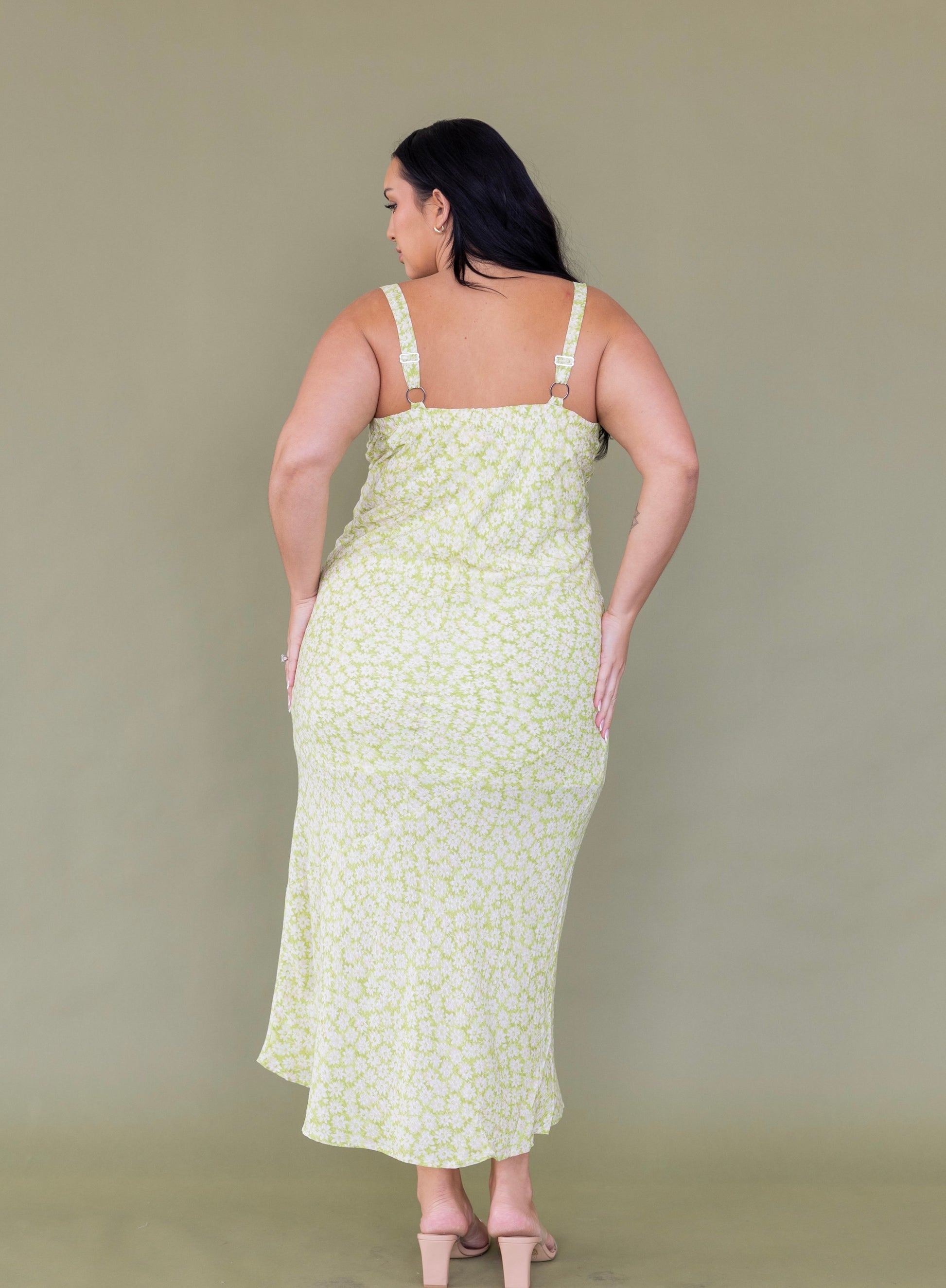 “Christine” Bias Slip Dress