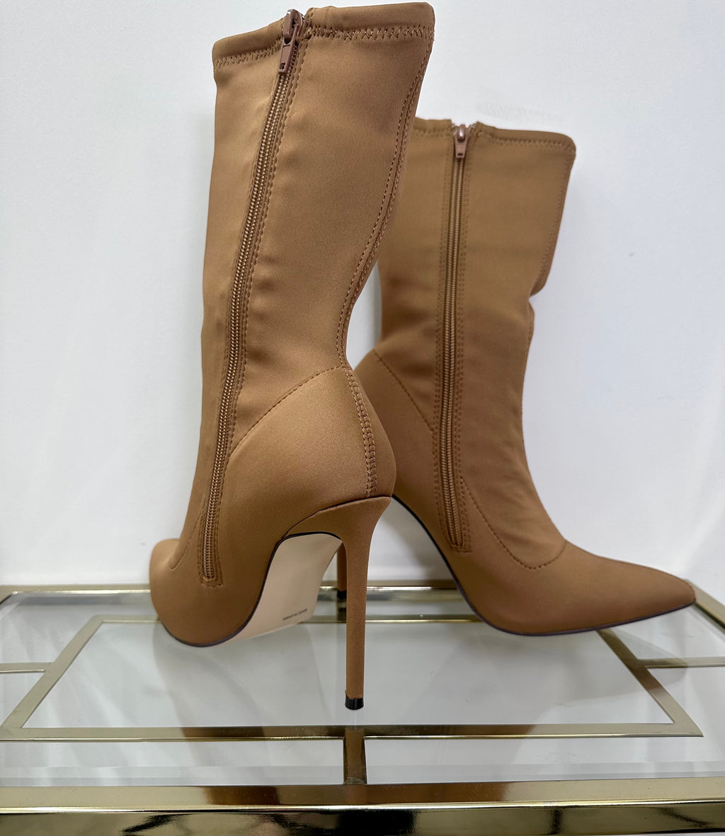 Stretch Ankle Boots (2 colors)