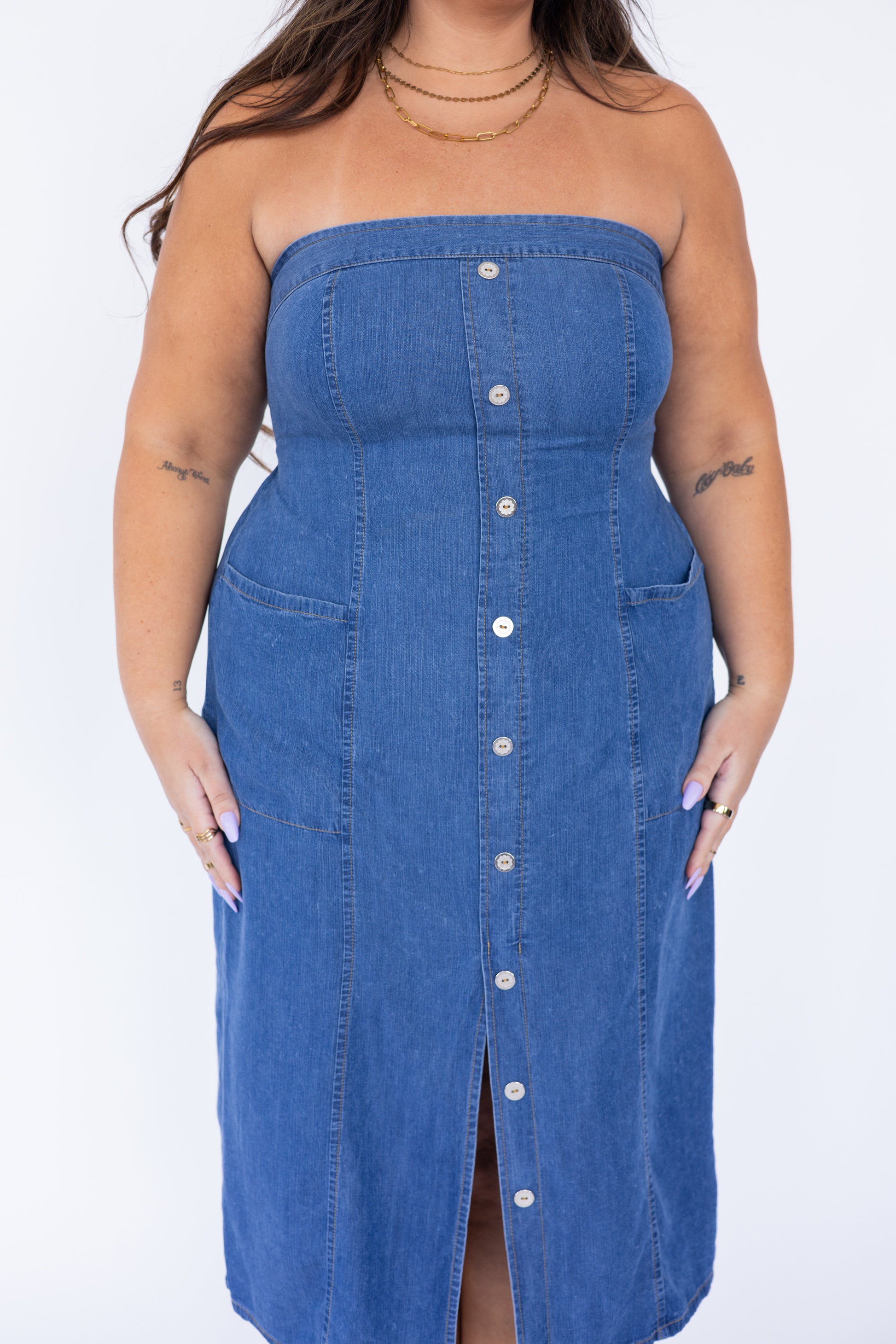 “Tahoma” Tencel Denim Dress