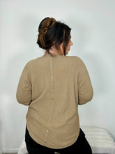 Load image into Gallery viewer, O/S Button Back Sweater
