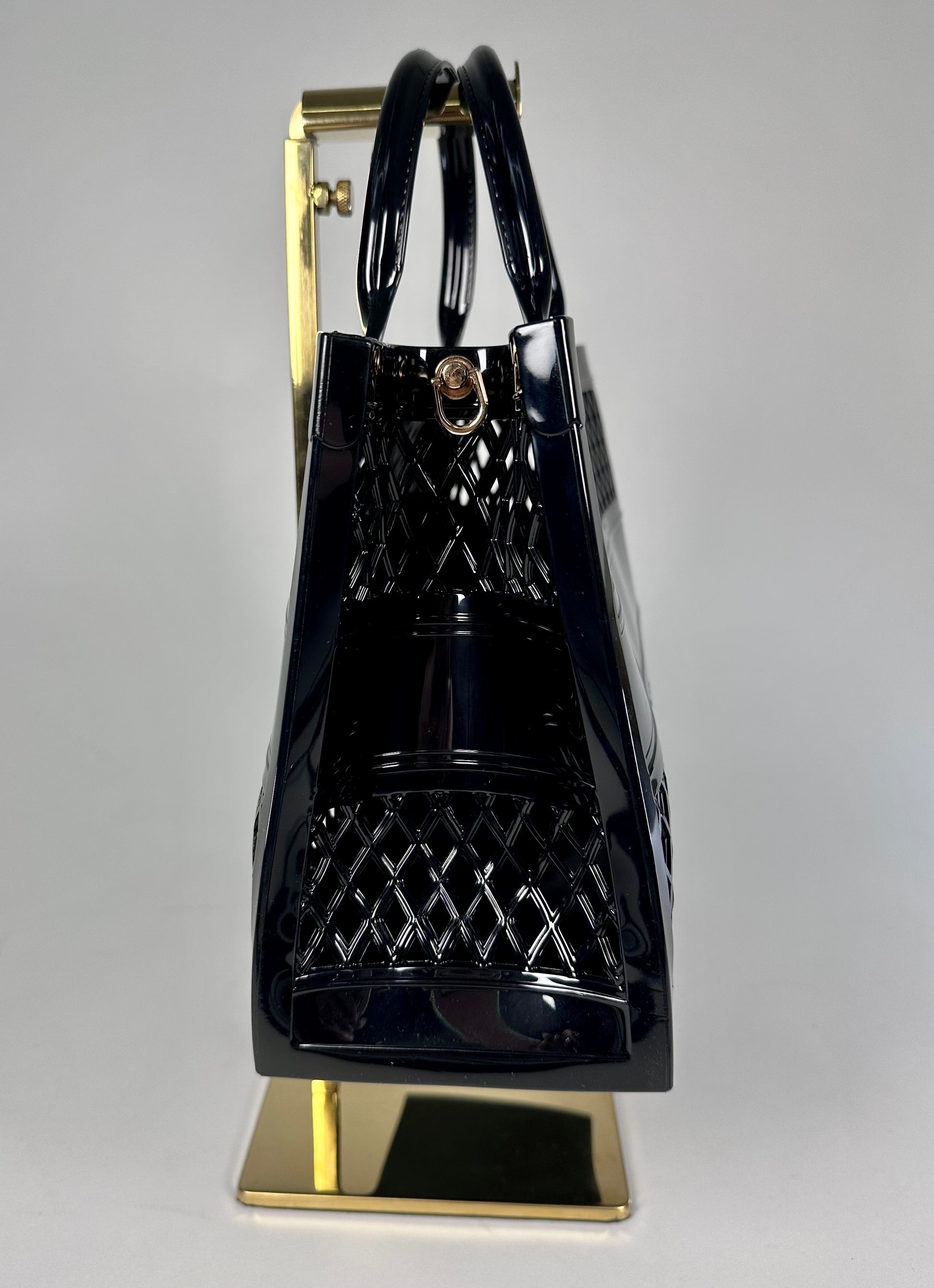 ‘Jillian’ Jelly Small Tote Bag w/ Strap (2 colors)