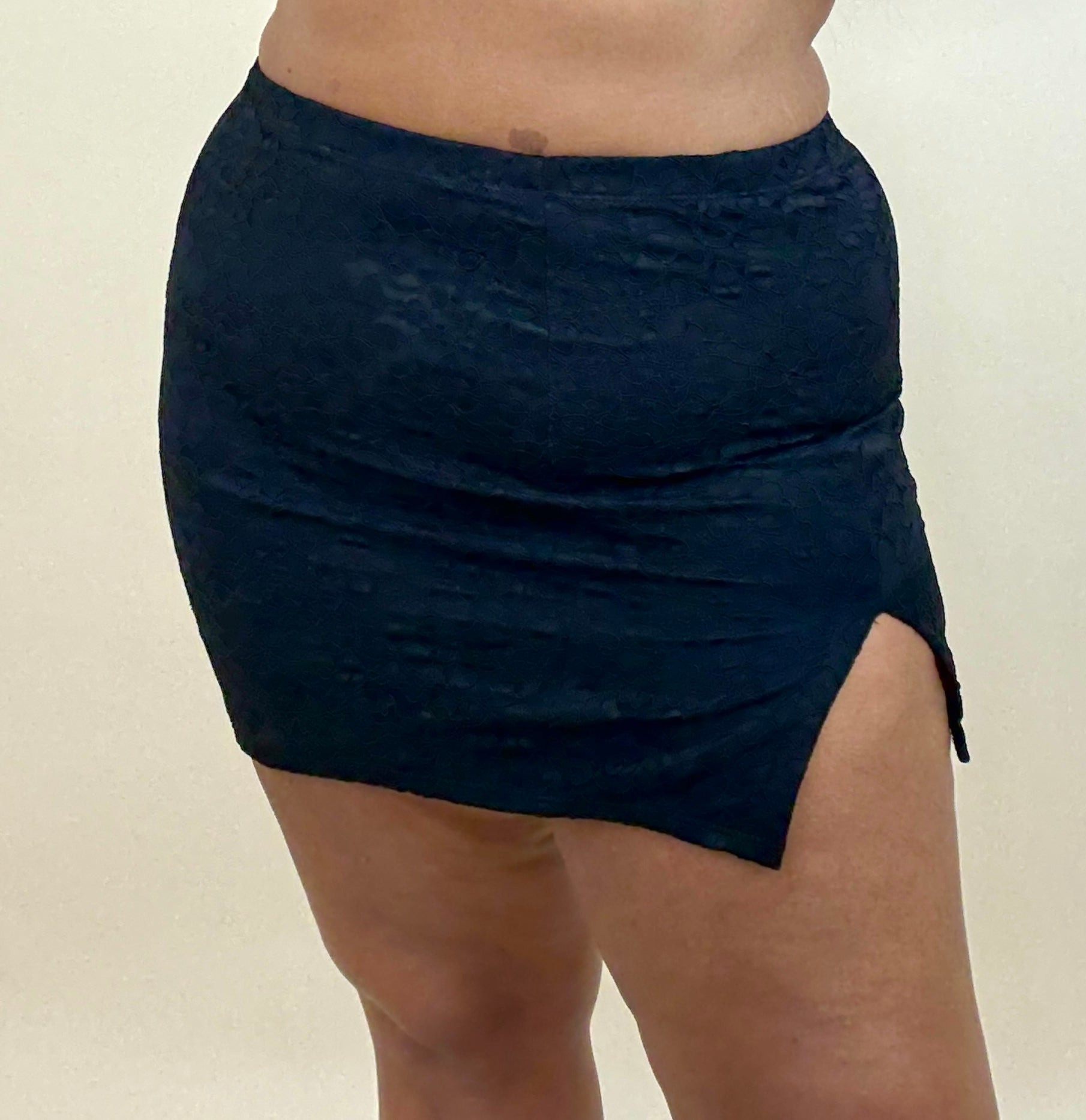 Lace Mini Skirt