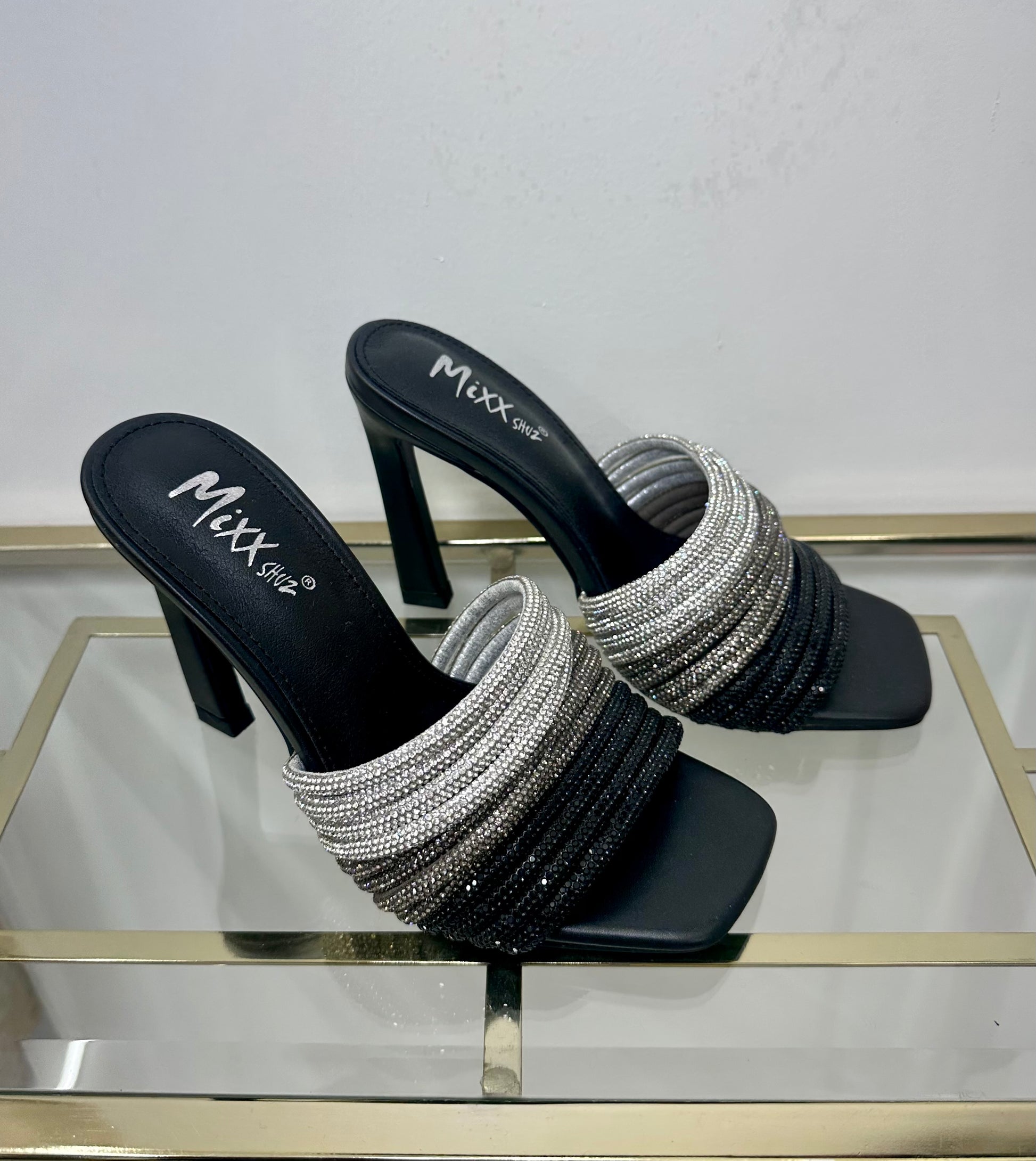 Diamond Wrapped Heels
