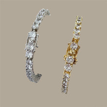 Load image into Gallery viewer, Square Tennis Bracelet (3 options)
