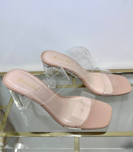 Load image into Gallery viewer, Clear Double Strap Heels
