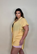 Load image into Gallery viewer, Lightweight Multi-use Button Up Top/Dress/Coverup
