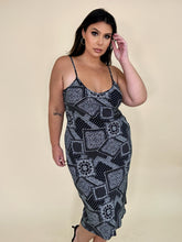 Load image into Gallery viewer, Bandana Print Slip Dress
