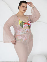 Load image into Gallery viewer, Multi Colored Floral Front Cut-Out One Piece Swimsuit
