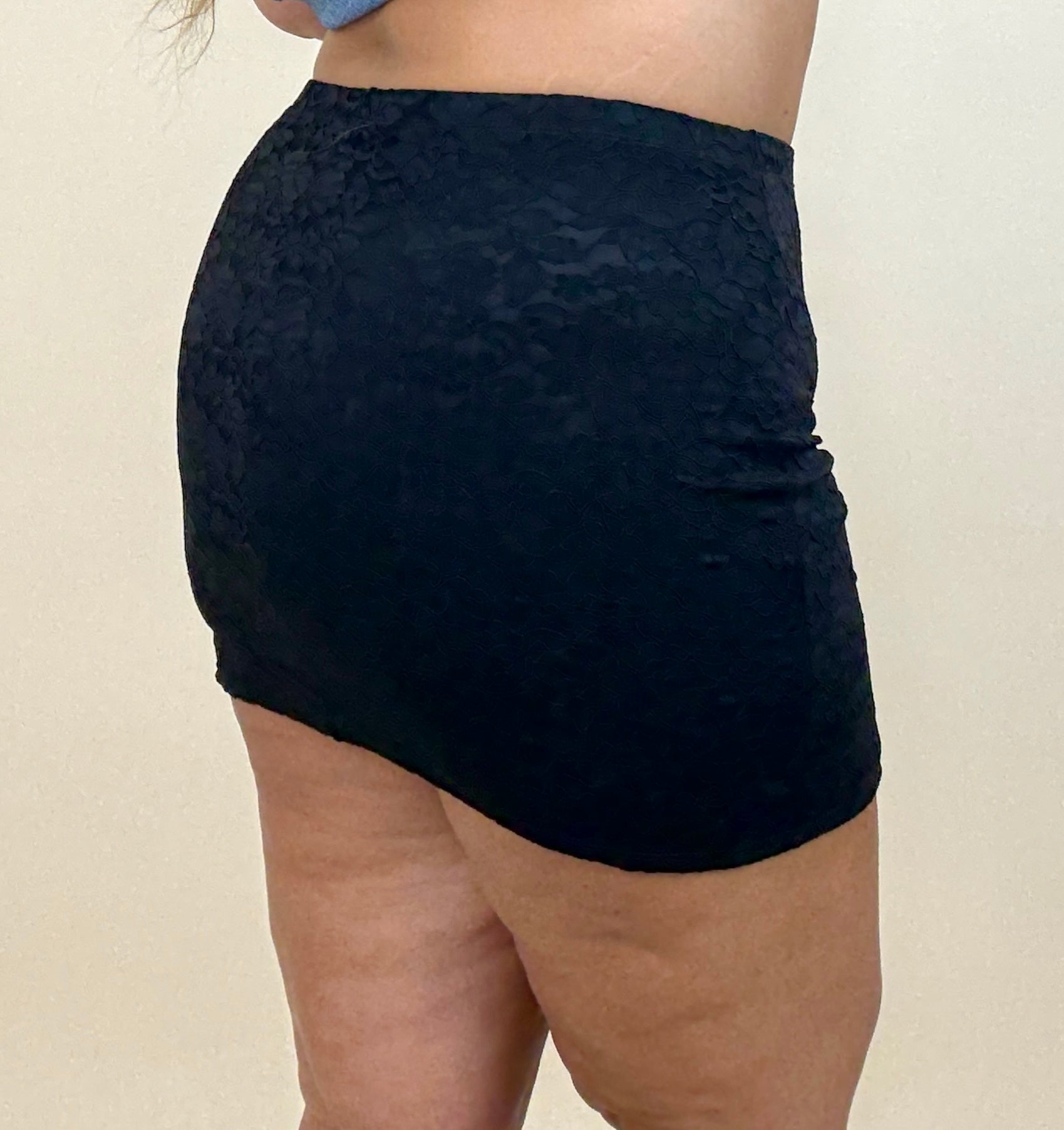 Lace Mini Skirt