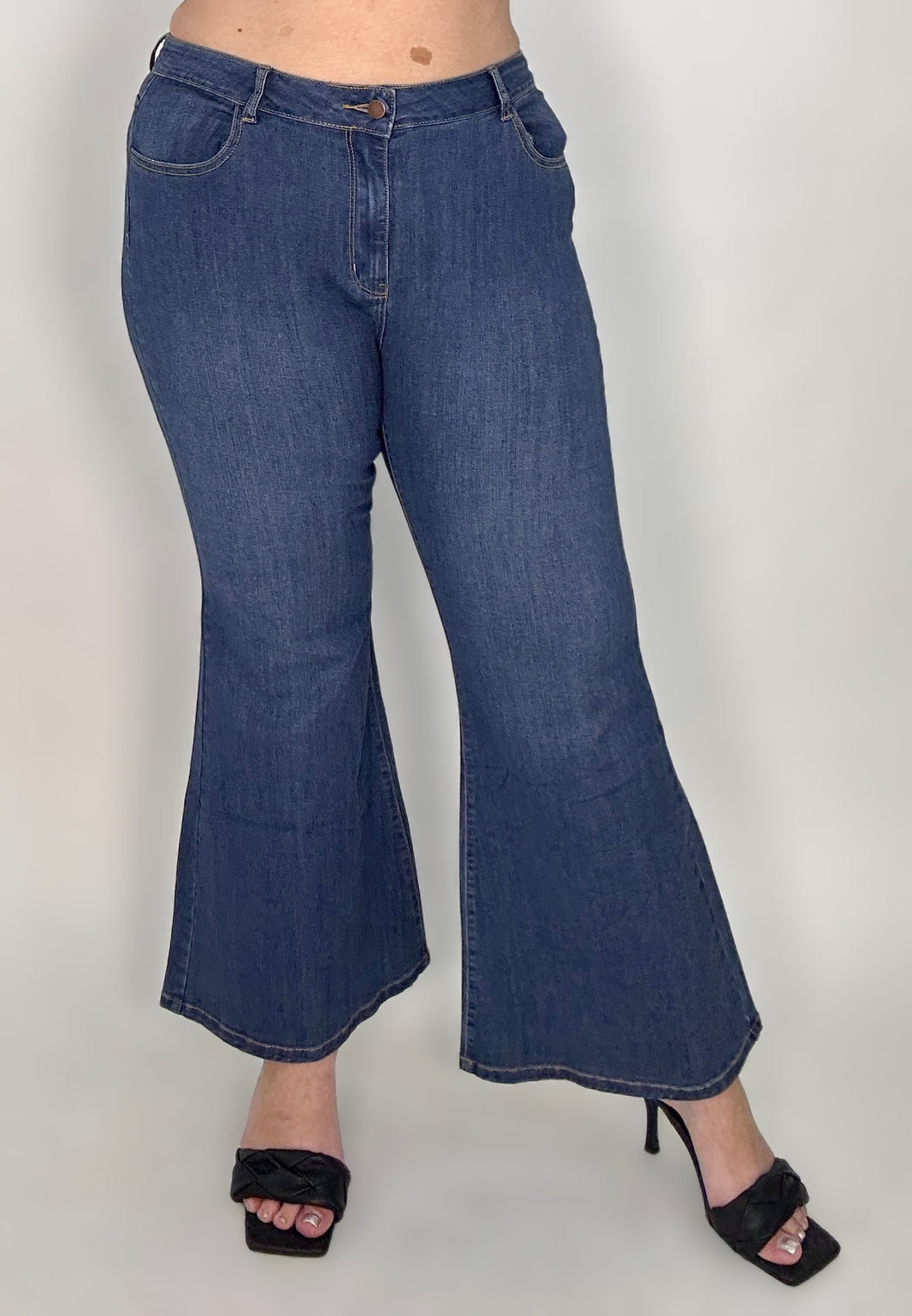 ‘Encore High Rise Flare Jeans