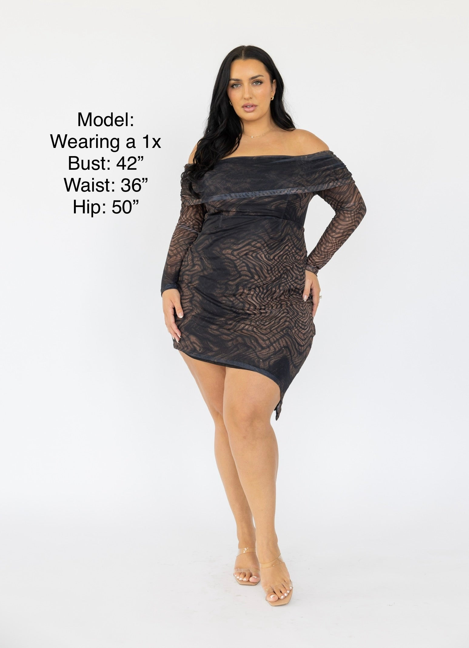 “Ava” Asymmetrical Dress