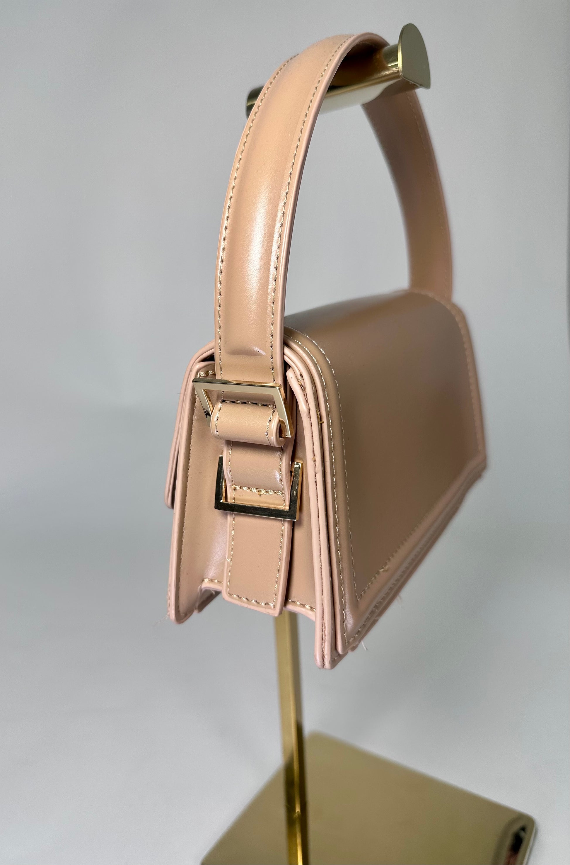 ‘Charlotte’ Small Beige Hand Bag