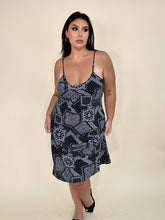 Load image into Gallery viewer, Bandana Print Slip Dress
