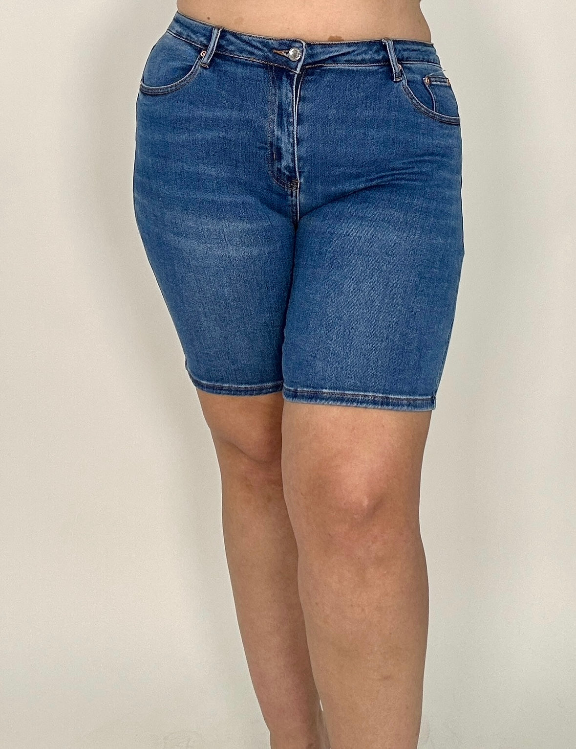 ‘Monkey Jean Shorts Medium Length
