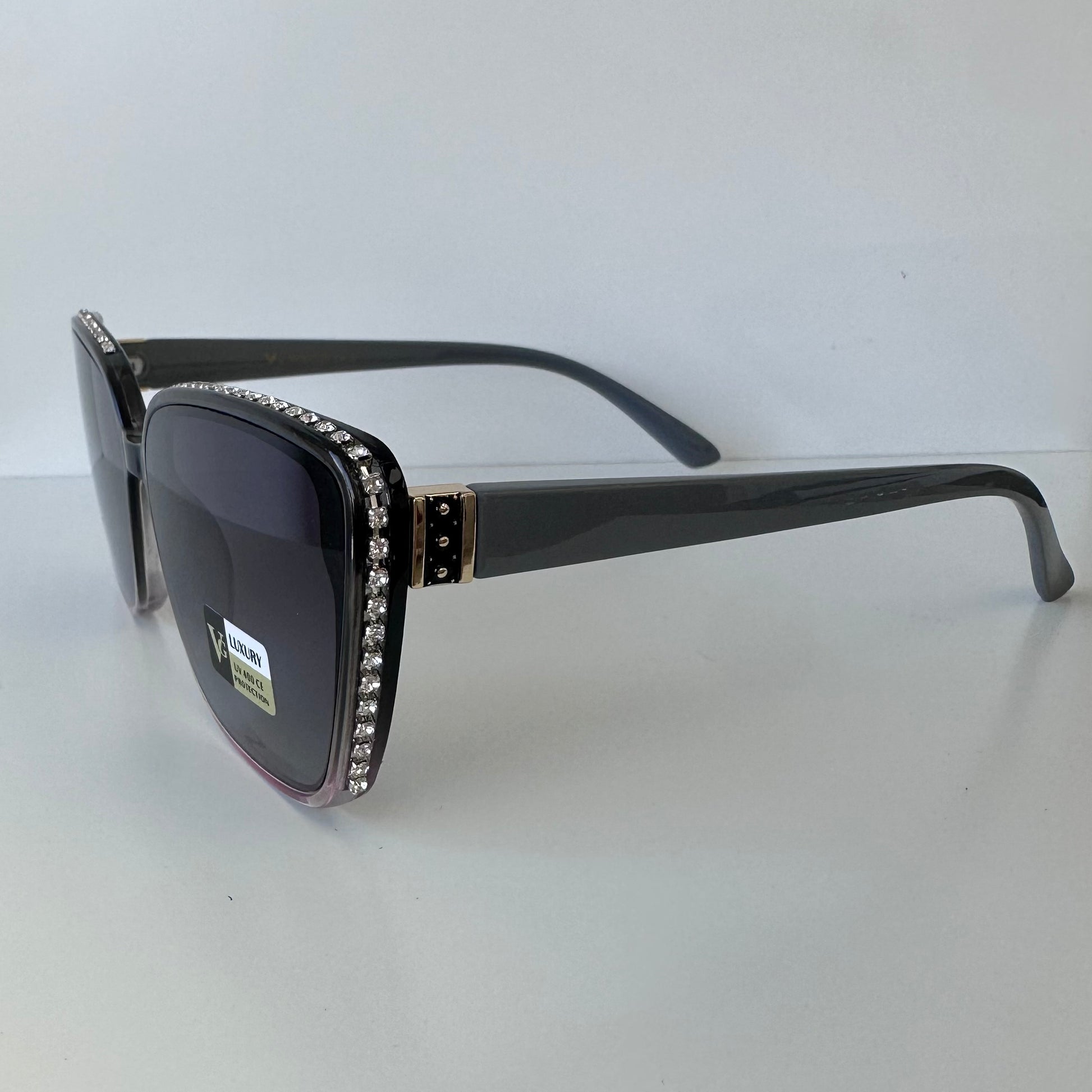 Rhinestoned Sunglasses (4 colors)