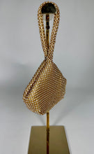 Load image into Gallery viewer, ‘Sophie’ Small Folded Gold Blinged Bag
