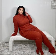 Load image into Gallery viewer, &#39;Cheryl&#39; Burnt Orange Lounge Set
